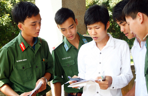 Các trường Quân đội bắt đầu tổ chức sơ tuyển từ ngày 5 3